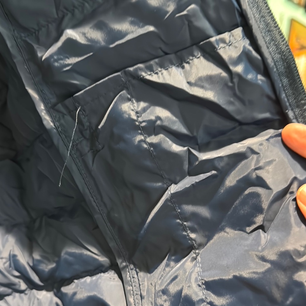 Amazon Essentials Blue Puffer Jacket Lightweight … - image 4